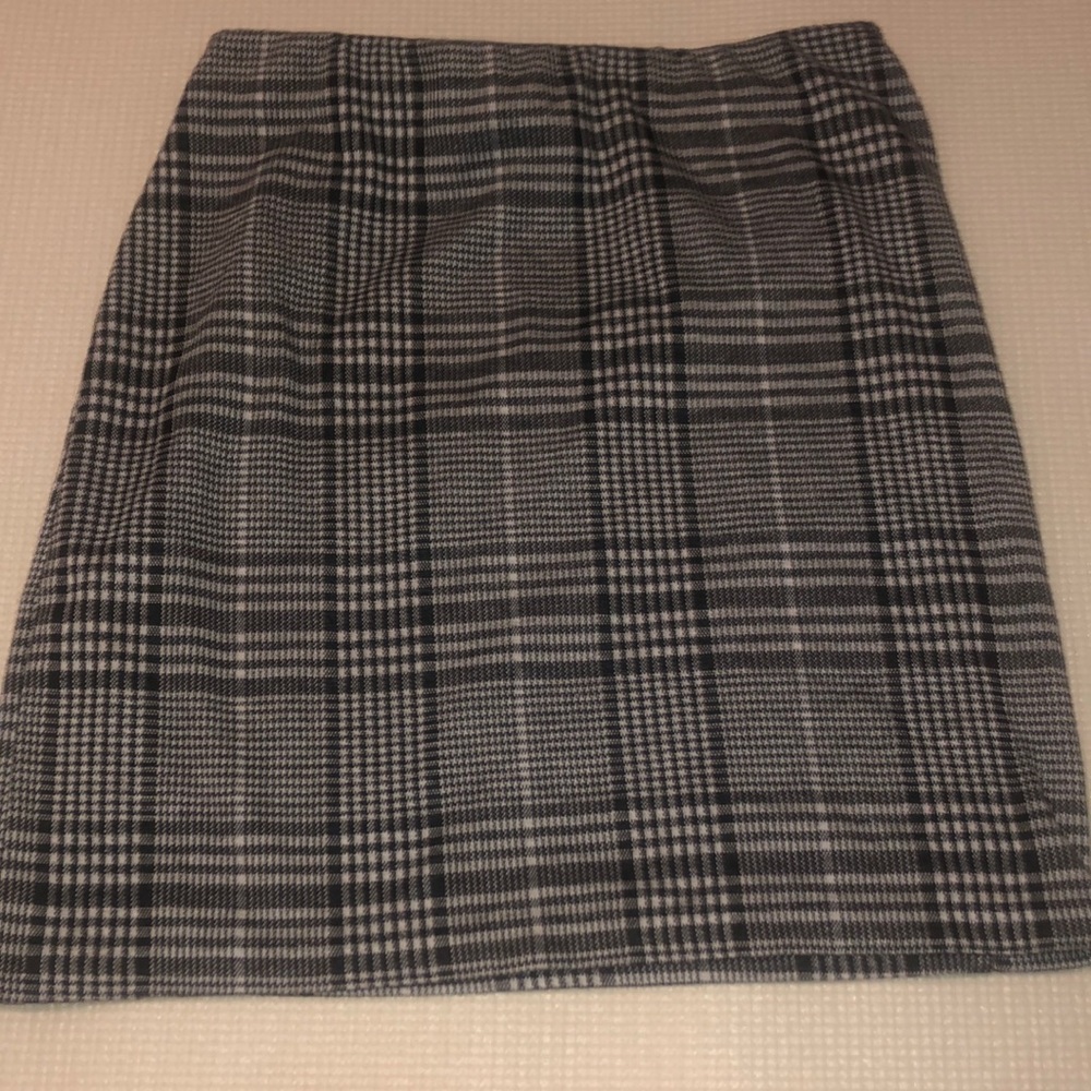 Mini Plaid skirt